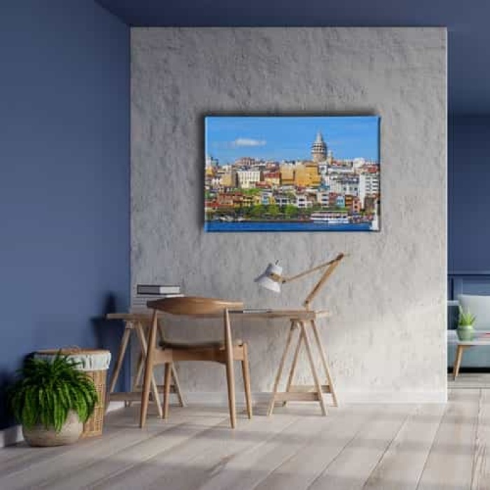 Istanbul Galata Kulesi Canvas Tablo