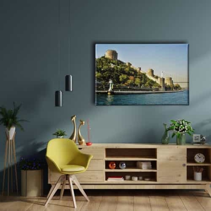 Istanbul Hisar Canvas Tablo