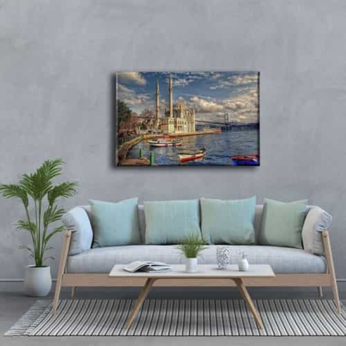 Istanbul Ortakoy Canvas Tablo