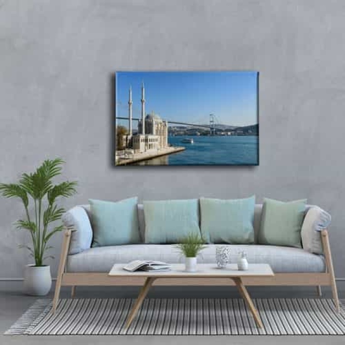 Istanbul Ortakoy Canvas Tablo