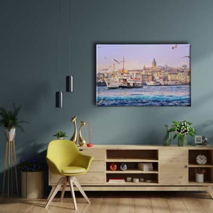 Istatanbul Manzara Tablo