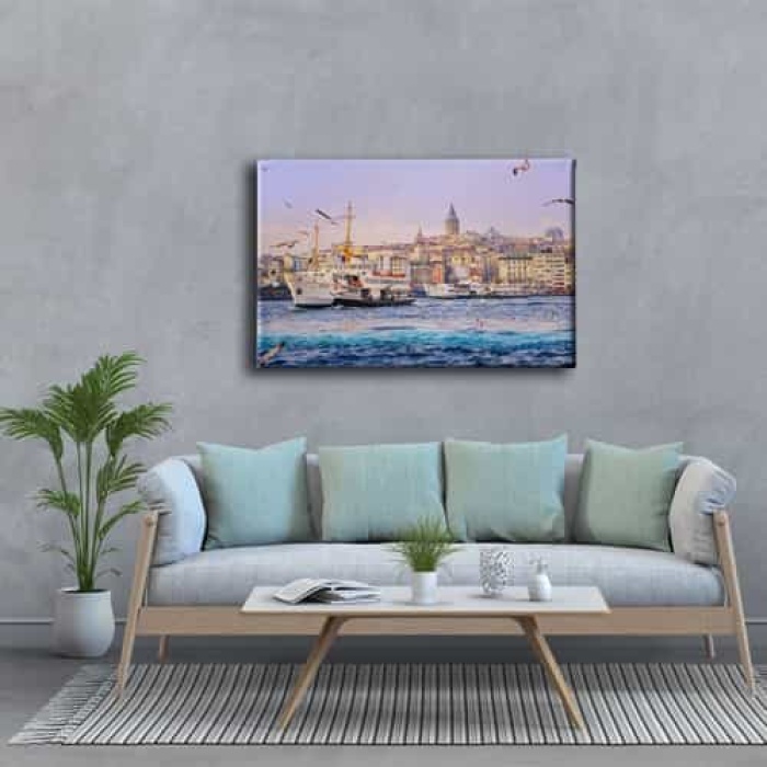 Istatanbul Manzara Tablo