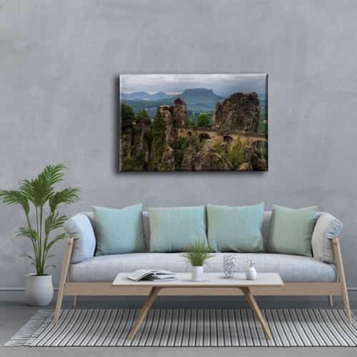 Isvicre Manzara Tablo