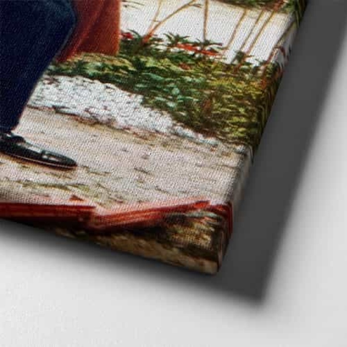 Takim Elbiseli Ataturk Kanvas Tablo