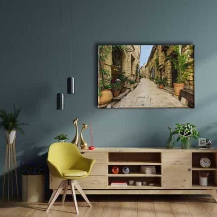 Tasra Sokagi Manzara Tablo