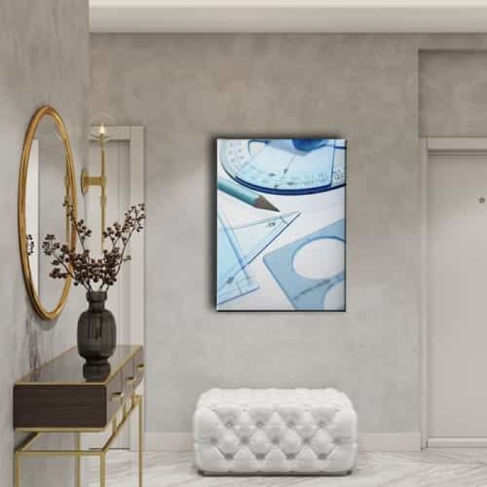 Teknik Cizim  Canvas Tablo