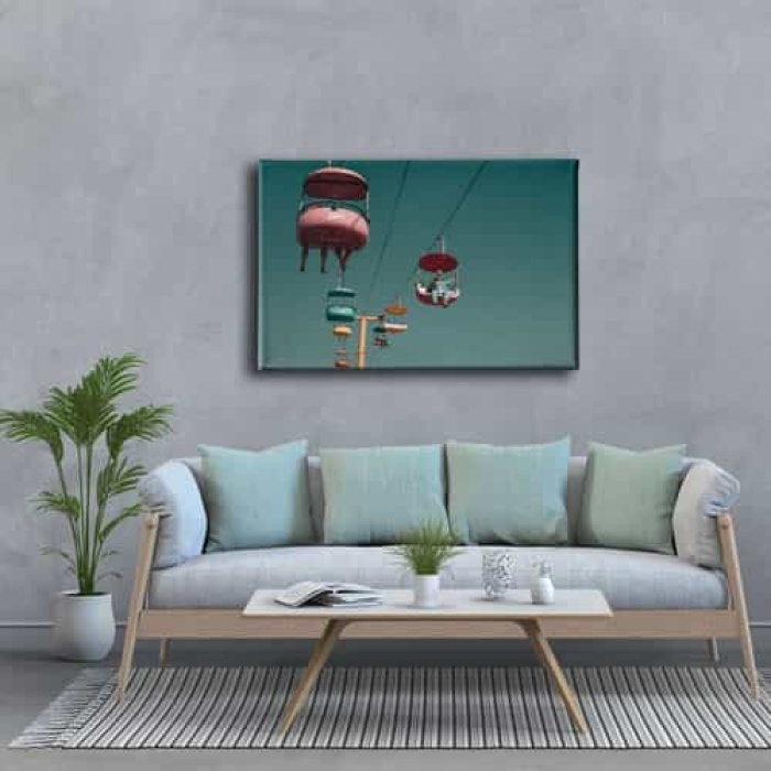 Teleferik Canvas Tablo