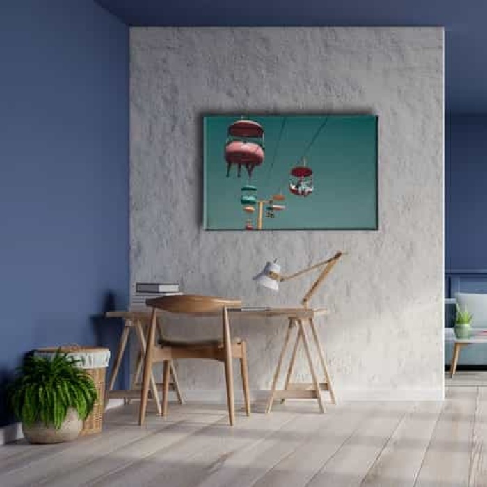 Teleferik Canvas Tablo