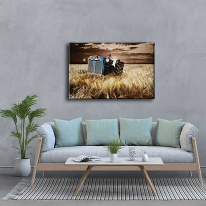 Traktor Canvas Tablo