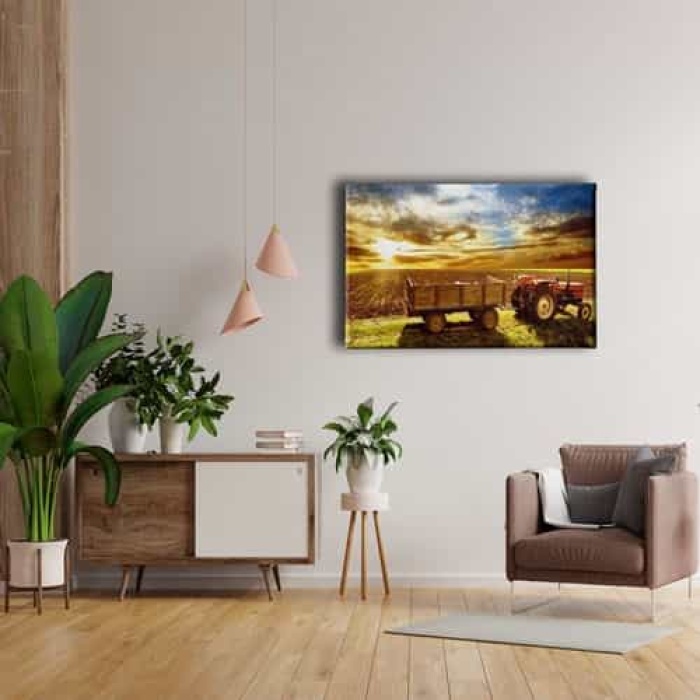 Traktor Canvas Tablo