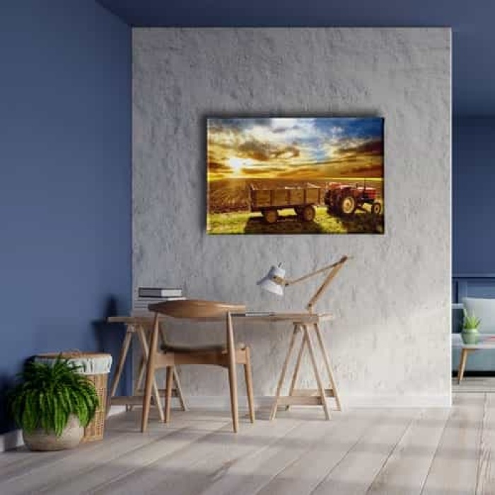 Traktor Canvas Tablo