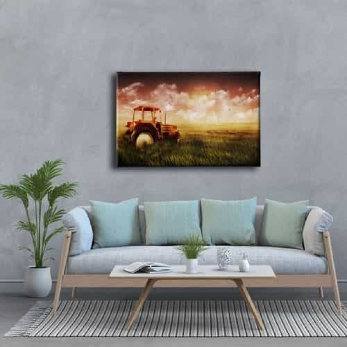 Traktor Canvas Tablo