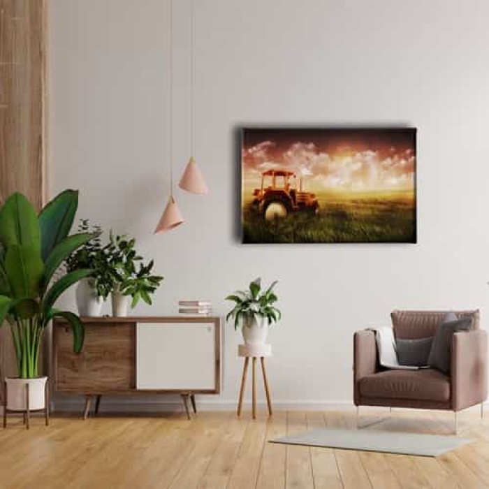 Traktor Canvas Tablo