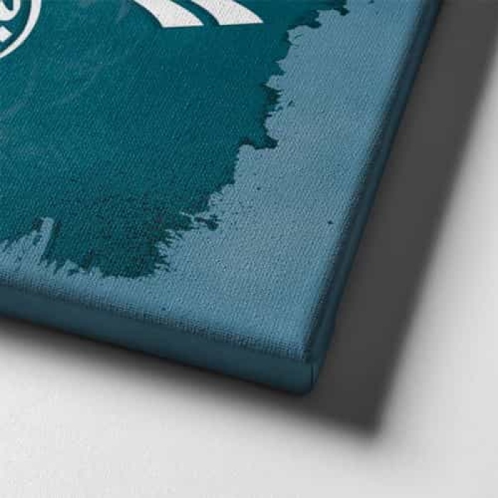 Tugra Besmele Kanvas Tablo