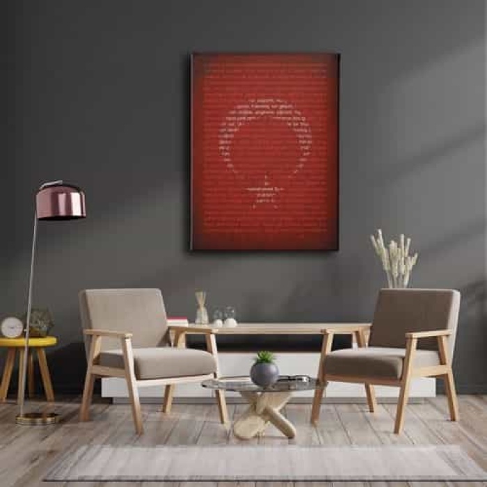 Turk Bayragi - Istiklal Marsi Kanvas Tablo