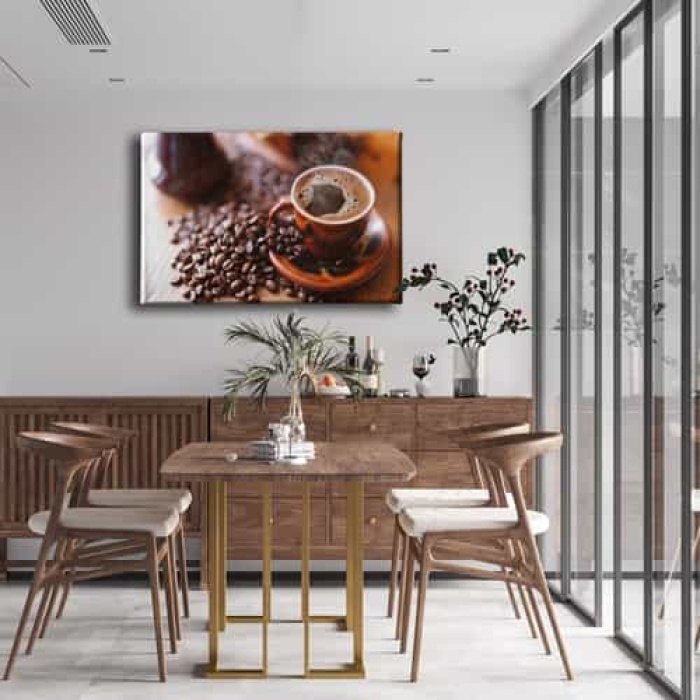 Turk Kahvesi Kanvas Tablo