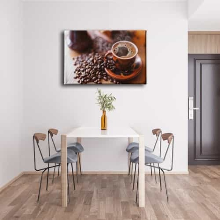Turk Kahvesi Kanvas Tablo