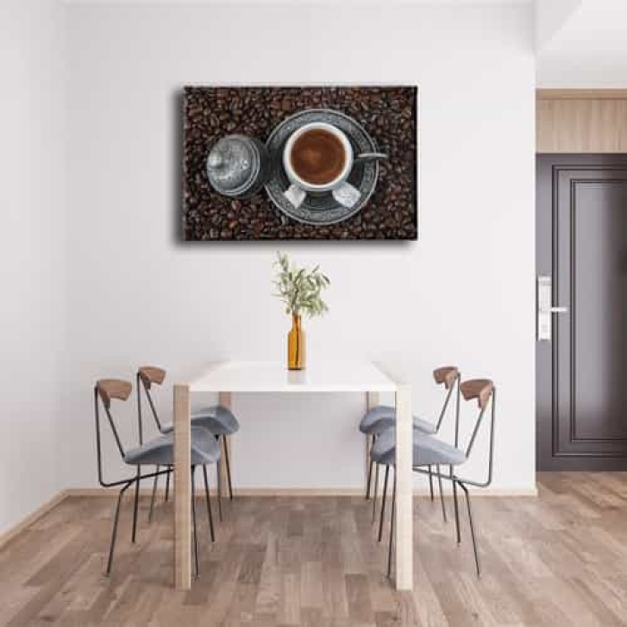 Turk Kahvesi Kanvas Tablo
