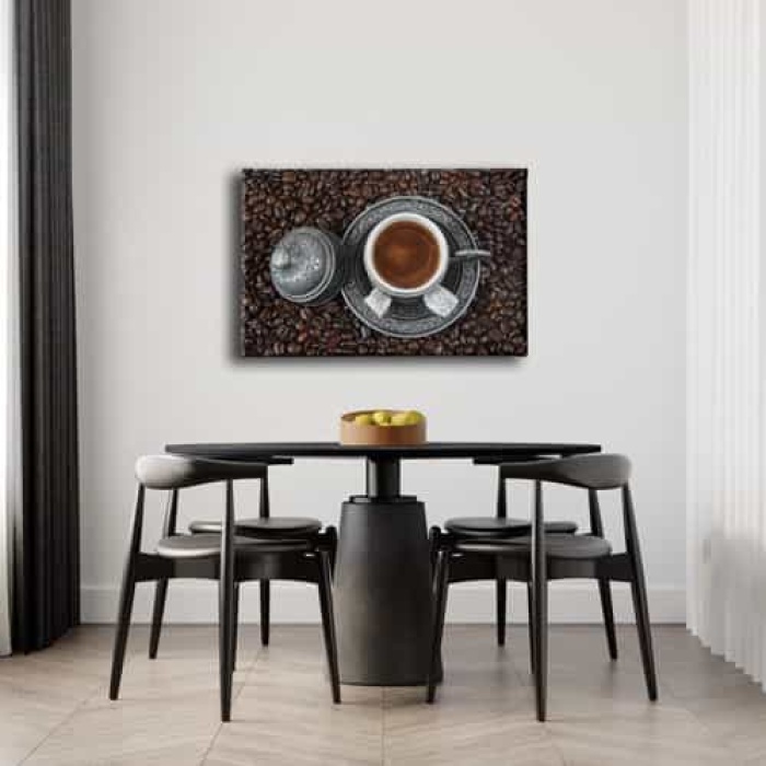 Turk Kahvesi Kanvas Tablo