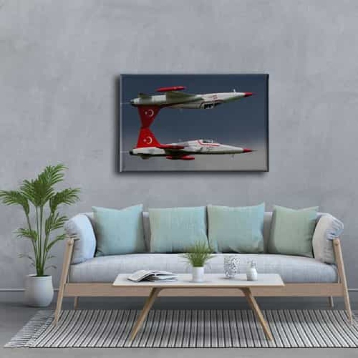 Turk Yildizlari Canvas Tablo