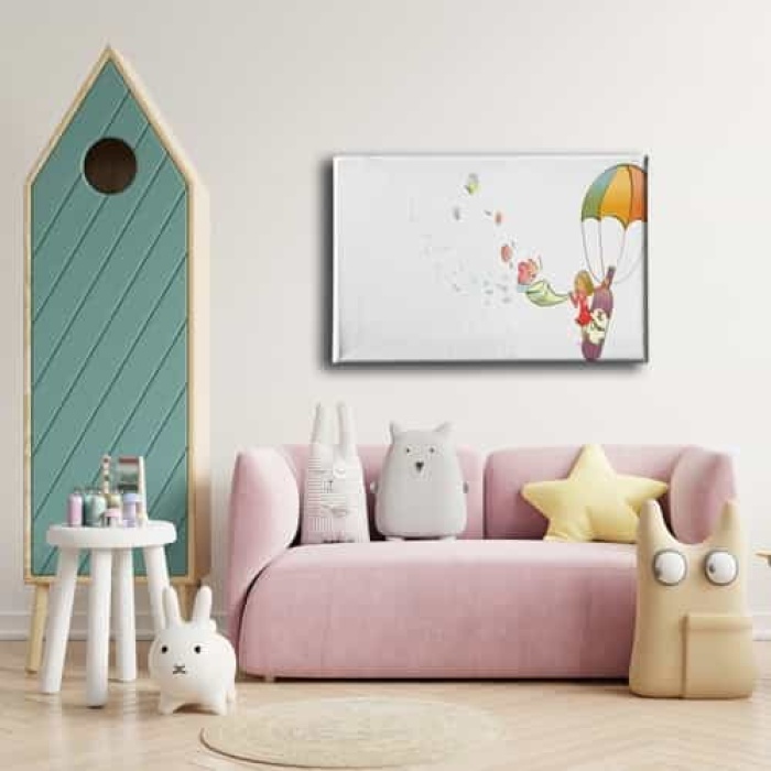 Ucan Cocuk Kanvas Tablo