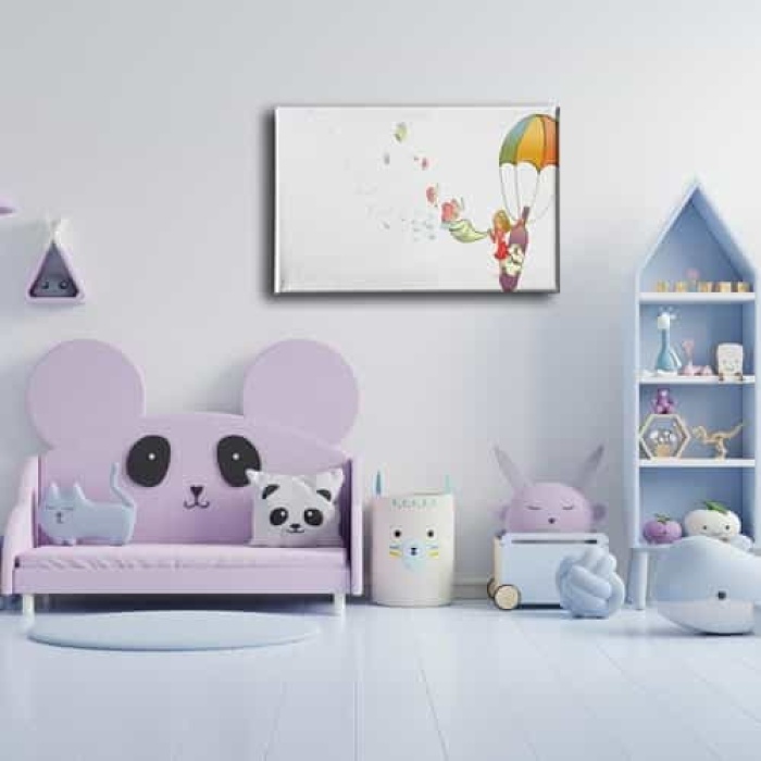 Ucan Cocuk Kanvas Tablo