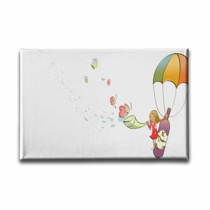 Ucan Cocuk Kanvas Tablo