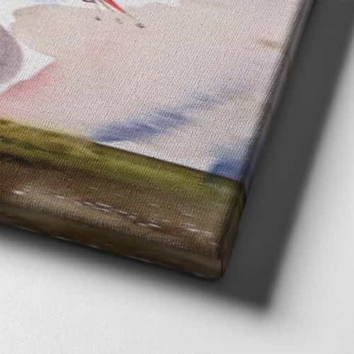 Vazodaki Cicek Kanvas Tablo