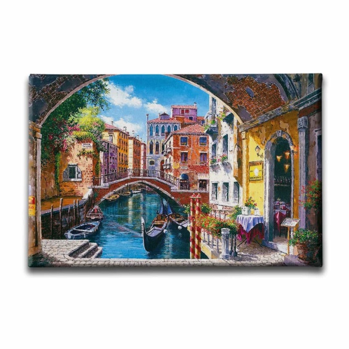 Venedik Yagli Boya Kanvas Tablo