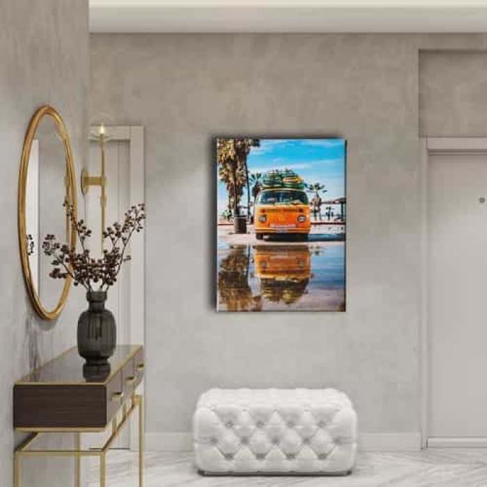 Vosvos Araba Canvas Tablo