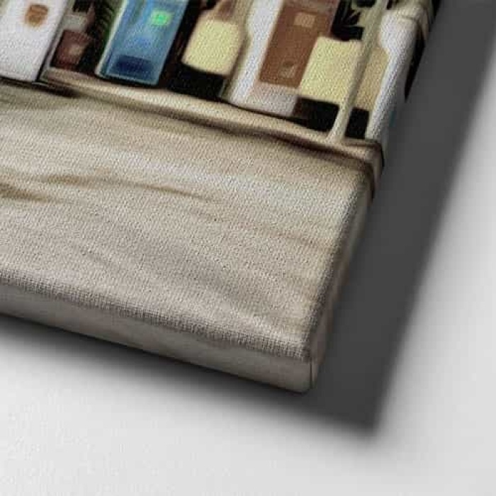 Yagli Boya Klasik Araba Canvas Tablo