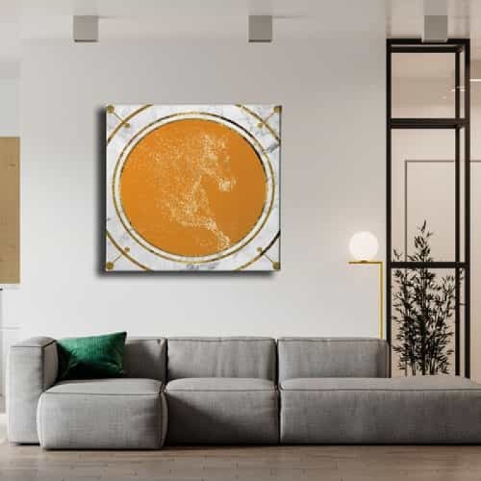 Yaldizli Canvas Tablo