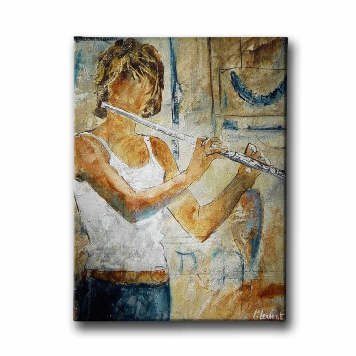 Yan Flut  Kanvas Tablo