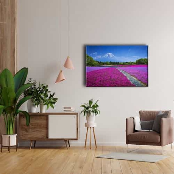 Yaz Bahcesi Manzara Tablo