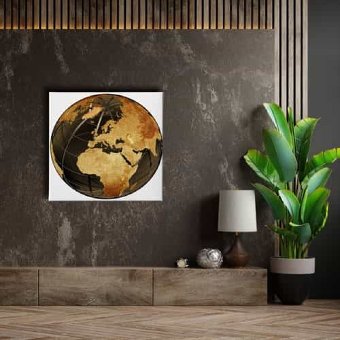 Yer Kure Canvas Tablo