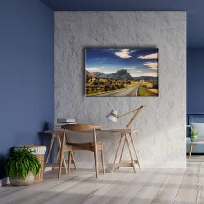 Yol Manzara Tablo