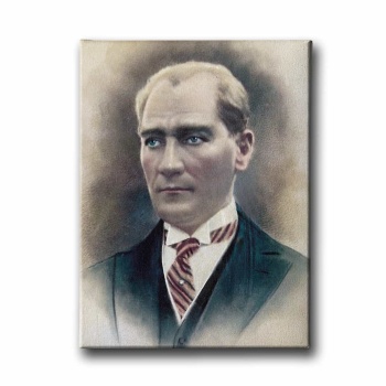 Ataturk Portresi Kanvas Tablo