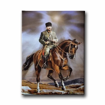 Atli Ataturk Kanvas Tablo