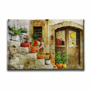 Cicekler Kanvas Tablo