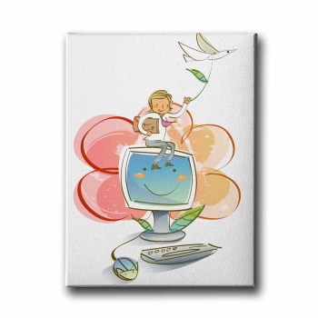Cocuk Hayali Kanvas Tablo