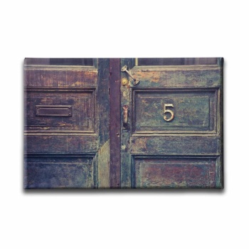 Eskitme Kapi  Canvas Tablo