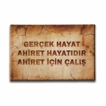 Gercek Hayat Kanvas Tablo