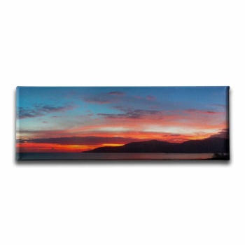 Gun Batimi Panoramik Kanvas Tablo