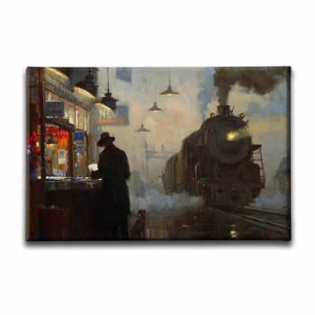 Karatren Yagli Boya Kanvas Tablo