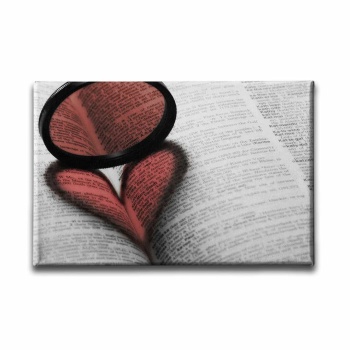 Kitap - Kalp Kanvas Tablo