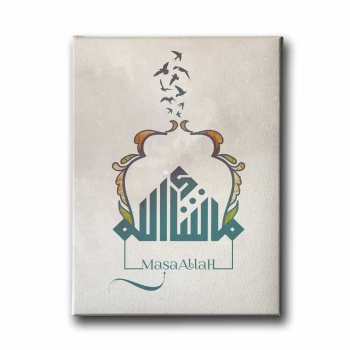 Masallah Dini Kanvas Tablo