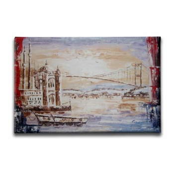 Ortakoy Yagli Boya Kanvas Tablo