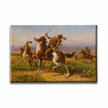 Savasci Kizilderili  Canvas Tablo