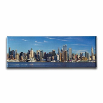 Sehir Manzara Panoramik Kanvas Tablo