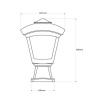 FUMAGALLI MAXI DISMA/SERGIO E27 POWER LED 15W CCT 3000/4000K
